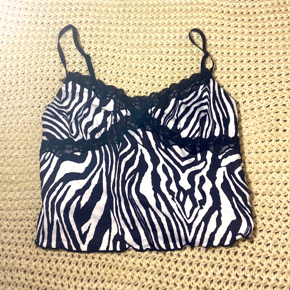 Animal Print Top size medium